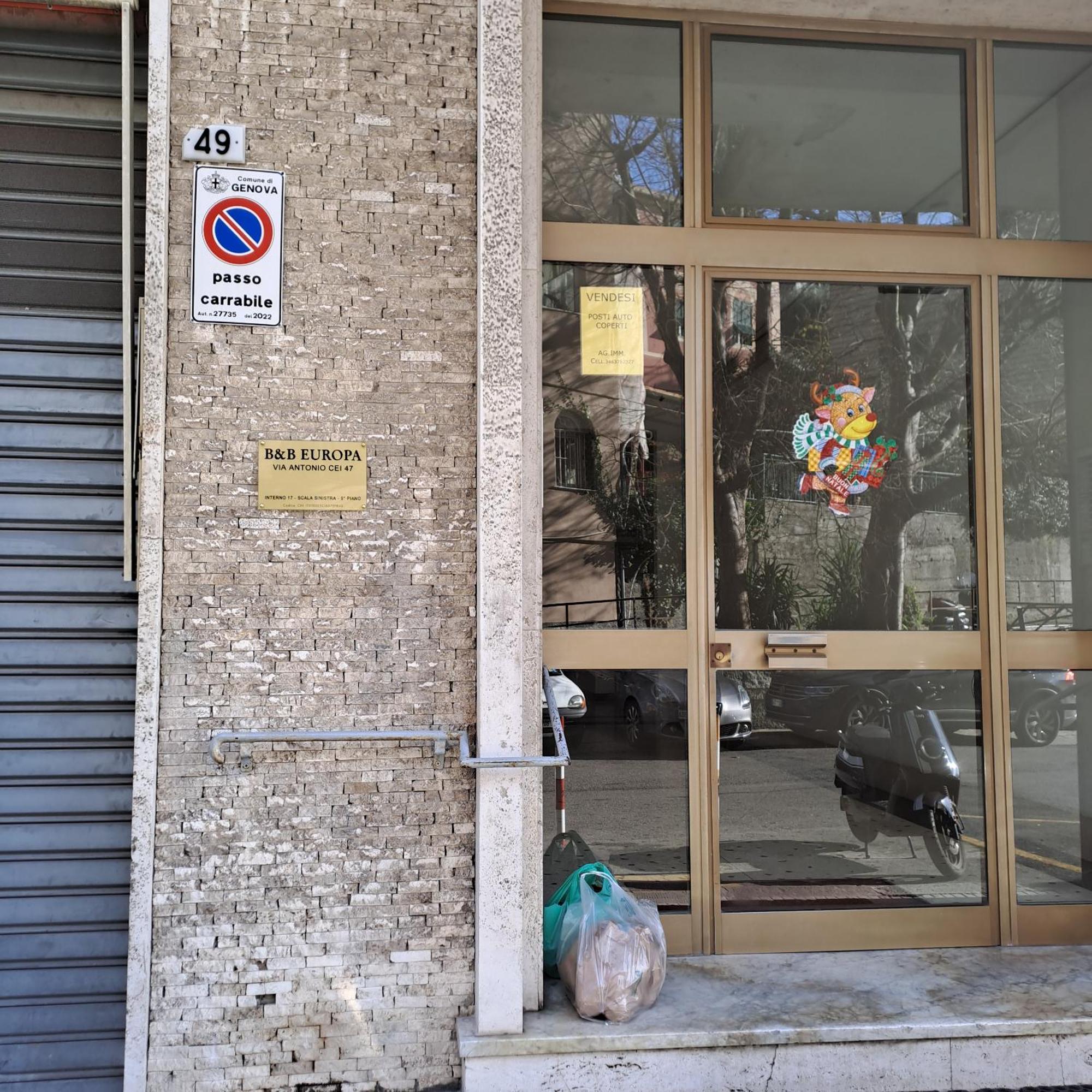 B&Beuropa Genova Eksteriør bilde